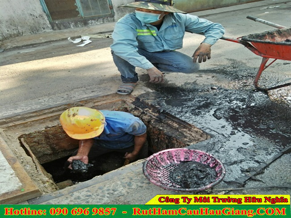 Nạo vét hố ga Trà Vinh giá rẻ Hữu Nghĩa