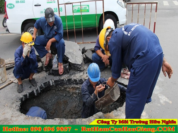 Nạo vét hố ga Trà Vinh giá rẻ Hữu Nghĩa