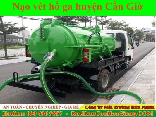 Nạo vét hố ga huyện Cần Giờ Hữu Nghĩa nhanh hoạt động 24/7