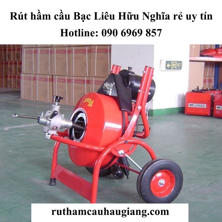 Rút hầm cầu Bạc Liêu Hữu Nghĩa rẻ uy tín