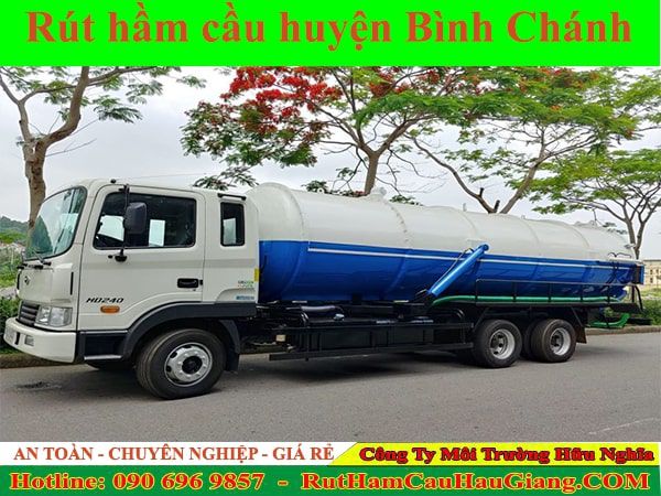 Rút hầm cầu huyện Bình Chánh Hữu Nghĩa 24/7 chi phí rẻ 99K