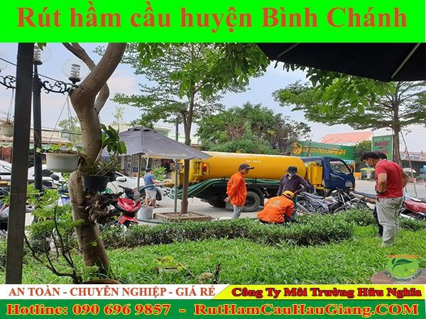 Rút hầm cầu huyện Bình Chánh Hữu Nghĩa 24/7 chi phí rẻ 99K