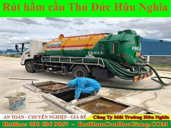 Rút hầm cầu Thủ Đức Hữu Nghĩa nhanh gọn vệ sinh chỉ từ 99K