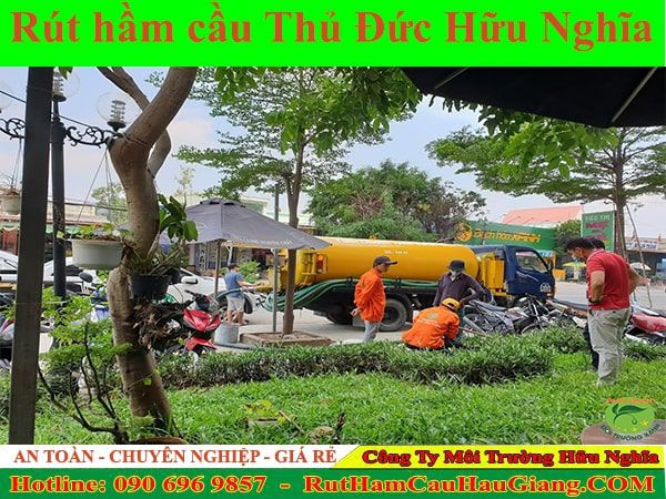 Rút hầm cầu Thủ Đức Hữu Nghĩa nhanh gọn vệ sinh chỉ từ 99K