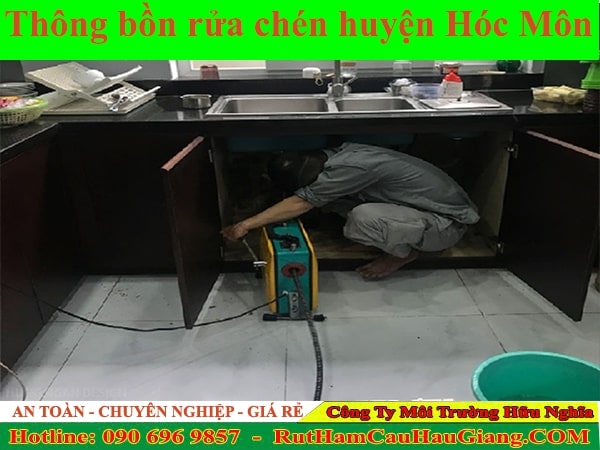 Thông bồn rửa chén huyện Hóc Môn Hữu Nghĩa giá rẻ nhanh 24/7