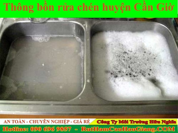 Thông bồn rửa chén huyện Cần Giờ Hữu Nghĩa 24/7 hiệu quả 99K