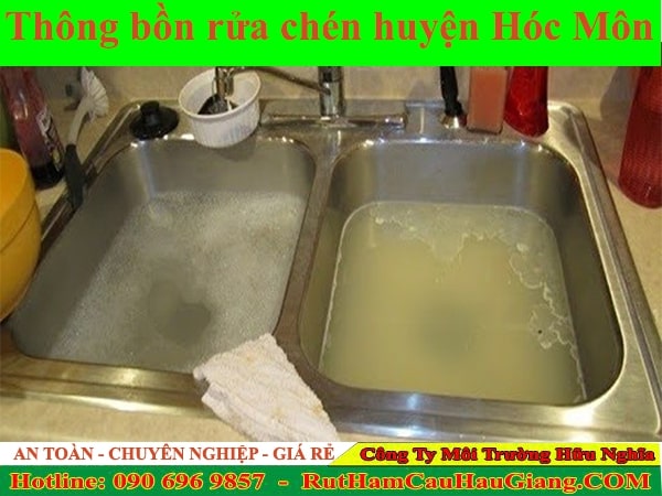 Thông bồn rửa chén huyện Hóc Môn Hữu Nghĩa giá rẻ nhanh 24/7