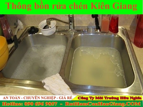 Thông bồn rửa chén Kiên Giang Hữu Nghĩa nhanh chóng từ 99K