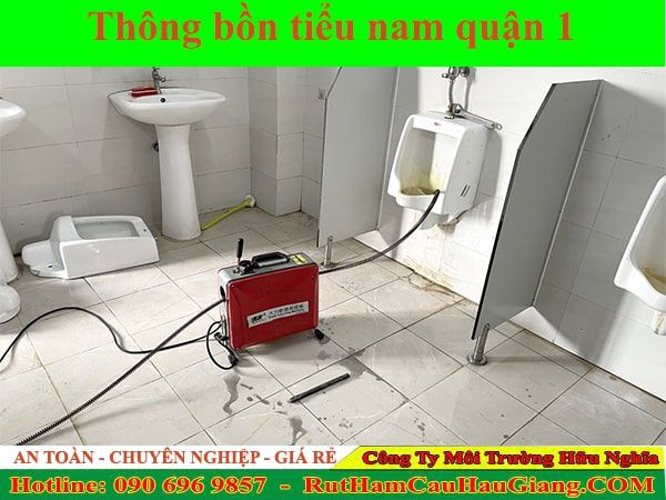 Thông bồn tiểu nam quận 1 Hữu Nghĩa 24/7 ưu đãi bảo hành lâu