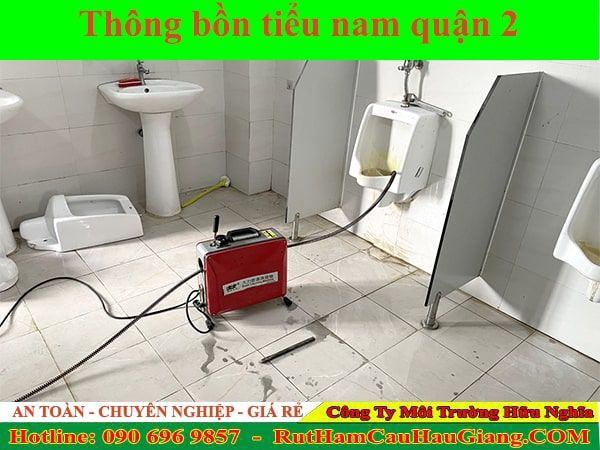 Thông bồn tiểu nam quận 2 Hữu Nghĩa 24/7 nhanh gọn từ 99K