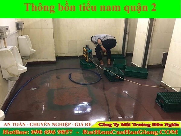 Thông bồn tiểu nam quận 2 Hữu Nghĩa 24/7 nhanh gọn từ 99K