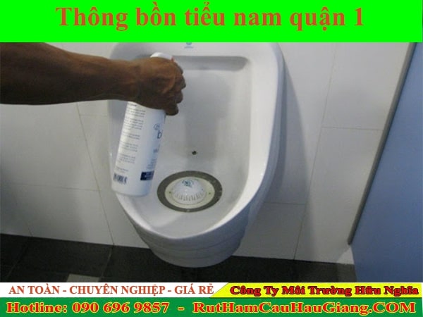 Thông bồn tiểu nam quận 1 Hữu Nghĩa 24/7 ưu đãi bảo hành lâu