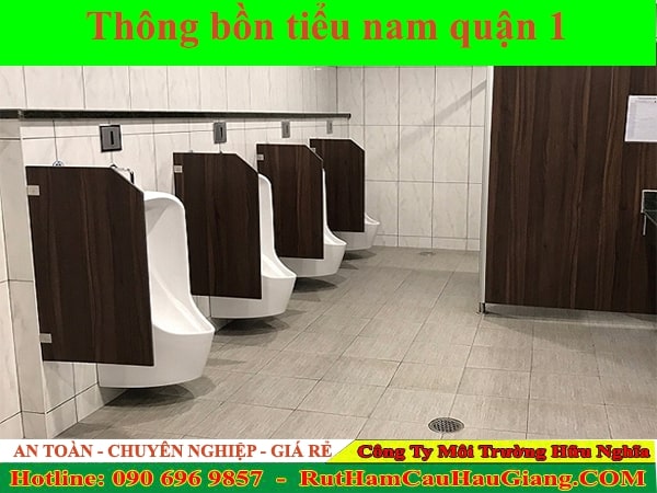 Thông bồn tiểu nam quận 1 Hữu Nghĩa 24/7 ưu đãi bảo hành lâu