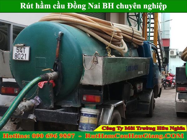 Rút hầm cầu Đồng Nai Hữu Nghĩa giá rẻ 99k BH miễn phí