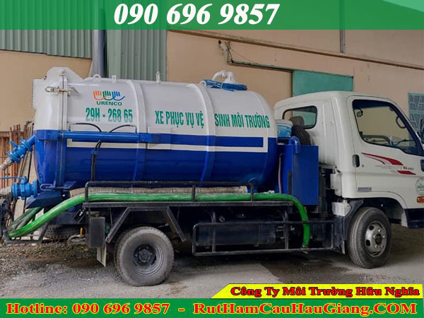 Rút hầm cầu Hậu Giang Hữu Nghĩa giá rẻ, uy tín tại nhà