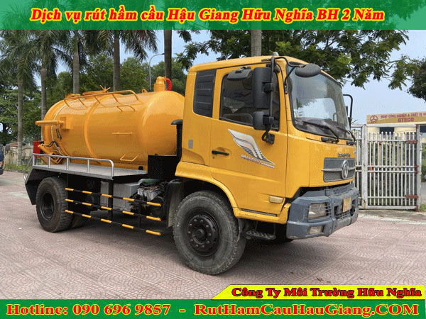 Rút hầm cầu Hậu Giang Hữu Nghĩa giá rẻ, uy tín tại nhà