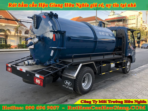 Rút hầm cầu Hậu Giang Hữu Nghĩa giá rẻ, uy tín tại nhà