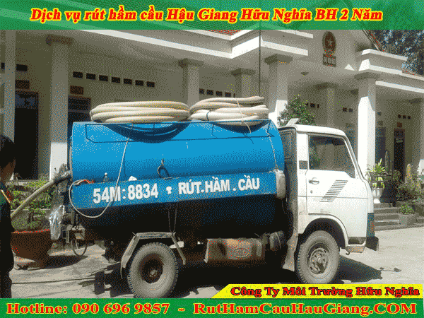 Rút hầm cầu quận Bình Thạnh sạch sẽ, uy tín BH 2 NĂM