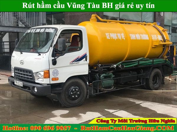 Rút hầm cầu Vũng Tàu Hữu Nghĩa giá rẻ BH miễn phí 100%