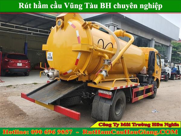 Rút hầm cầu Vũng Tàu Hữu Nghĩa giá rẻ BH miễn phí 100%