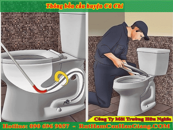 Thông bồn cầu huyện Củ Chi nhanh chóng, sạch sẻ chỉ 99K