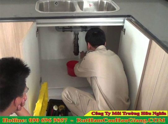 Thông bồn rửa chén Tiền Giang Hữu Nghĩa giá 99k, Bh 2 năm