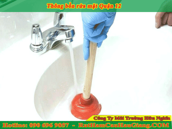 Thông bồn rửa mặt quận 12 nhanh chóng sạch sẽ chỉ từ 99K