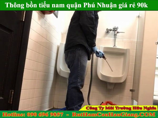 Thông bồn tiểu nam quận Phú Nhuận Hữu Nghĩa chỉ 90k ưu đãi
