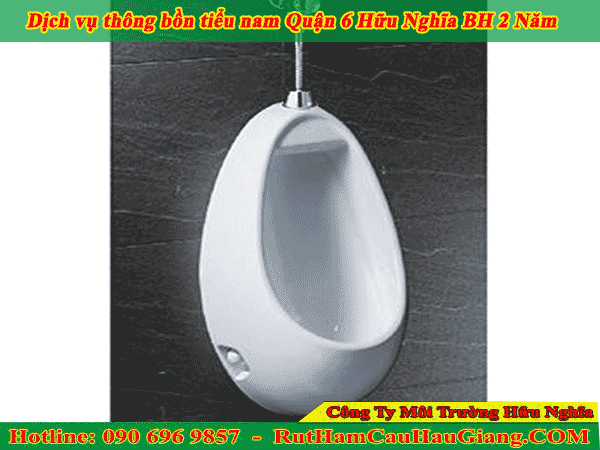 Thông bồn tiểu nam Quận 6 sạch sẽ, an toàn giá chỉ 99K