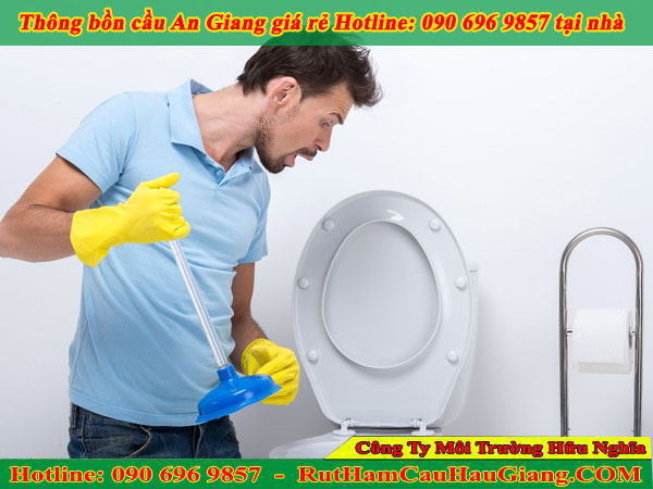 Thông bồn cầu An Giang giá rẻ Hotline: 090 696 9857 tại nhà