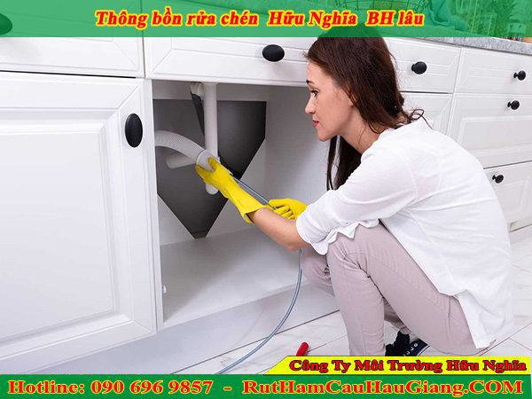 Thông bồn rửa chén quận 2 Hữu Nghĩa rẻ nhanh lẹ 